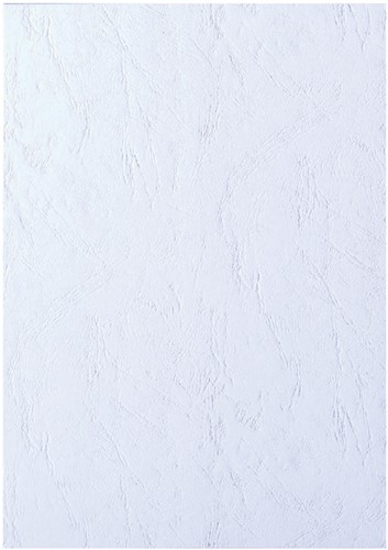 Couverture GBC A4 similicuir blanc 100 pièces 100 Stuk