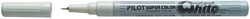 Fineliner PILOT Super SC-W EF wit 1 Stuk