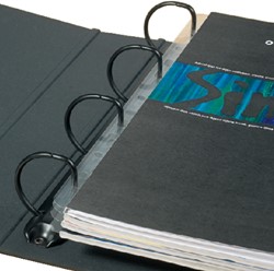Bande de classement Djois Filestrip A4 295mm 2/4 anneaux transparent 50 pièces 50 Stuk