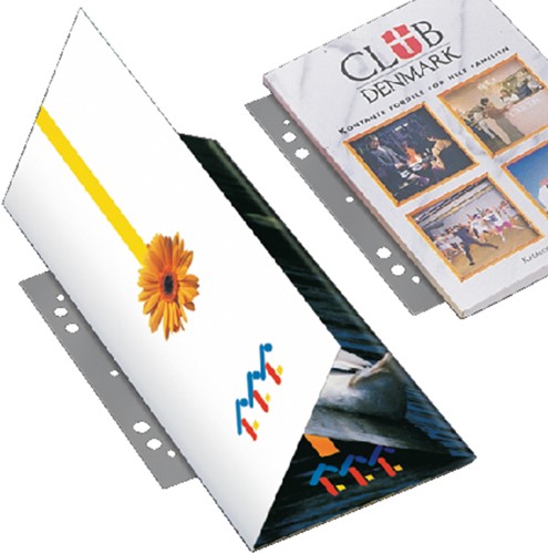 Bande de classement Djois Filestrip 125mm 2 anneaux transparent 50 pièces 50 Stuk-2