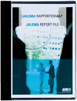 Rapportenmap Djois snelhechter en dekplaatje A4 zw 1 Stuk