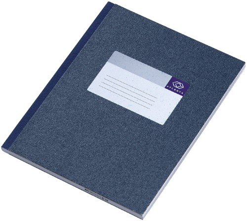Carnet de notes Djois Atlanta collé 210x165mm 144 pages ligné bleu 1 Stuk