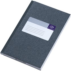 Carnet de notes Djois Atlanta collé 165x105mm 128 pages ligné gris 1 Stuk