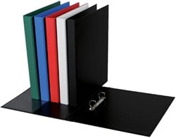 Ringband Quantore 2-rings A4 PP 20mm D-mech ass 1 Stuk