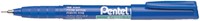 Fineliner Pentel NMF50 F blauw 1 Stuk