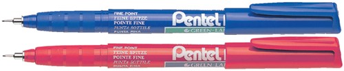 Fineliner Pentel NMF50 F blauw 1 Stuk-2