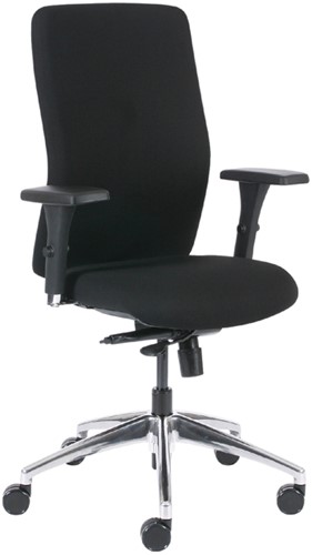 Bureaustoel Euroseats Milano 001 synchroom zwart 1 Stuk-2