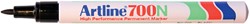 Marqueur Artline 700 ogive 0,7mm noir 1 Stuk