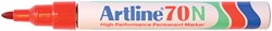 Marqueur Artline 70 ogive 1,5mm rouge 1 Stuk