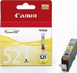 Cartouche d’encre Canon CLI-521 jaune 1 Stuk