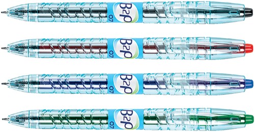Stylo Gel PILOT Begreen B2P Medium rouge 1 Stuk-2