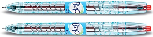 Stylo Gel PILOT Begreen B2P Medium rouge 1 Stuk