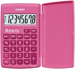 Calculatrice scolaire Casio rose 1 Stuk