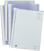 Pochette Qbasic 4 perforations PP 0.05mm grainé 100 pièces 100 Stuk
