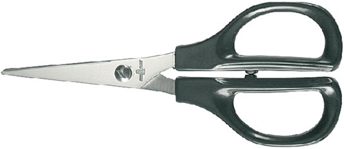 Ciseaux Quantore 140mm prise en plastique noir 1 Stuk