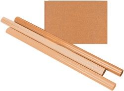 Papier d’emballage kraft rayé 60g 100cmx10m rouleau 1 Rol